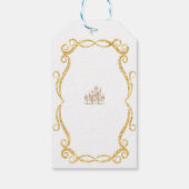 Royal Princess Baby shower cadeau Labels Cadeaulabel (Achterkant)