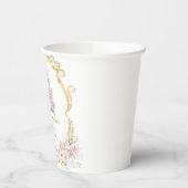 Royal Princess Baby shower papieren bekers (Links)