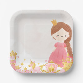 Royal Princess Birthday Party Papieren Bordje