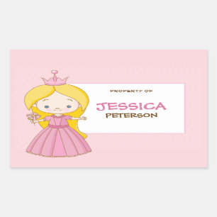 Royal Princess Book Label / Gift Label Sticker