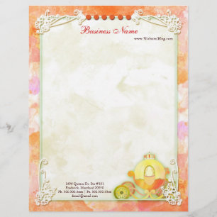 Royal Princess Carriage Cosmetology Business Briefhoofd