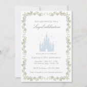 Royal Princess Castle Birthday Party Fairytale  Kaart (Voorkant)