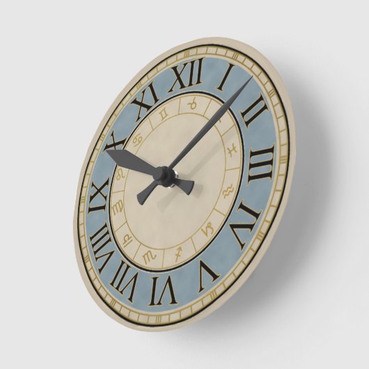 Royal Princess Castle Clock Ronde Klok (Hoek)