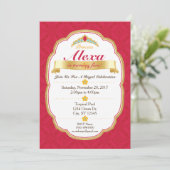 Royal Princess Celebration Party Uitnodiging (5x7) (Staand voorkant)