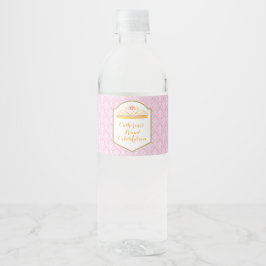 Royal Princess Celebration Waterfles Label Etiket