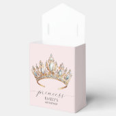 Royal Princess Crown Girl Verjaardagsfeestje Bedankdoosjes (Geopend)