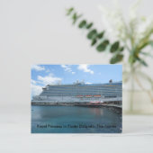 Royal Princess Cruise Ship Briefkaart (Staand voorkant)