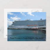 Royal Princess Cruise Ship Briefkaart (Voorkant / Achterkant)