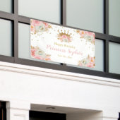 Royal Princess Floral pink banner backdrop (Buitenkant Gebouw)