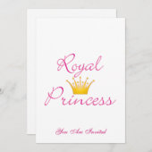 Royal Princess Kaart (Voorkant / Achterkant)