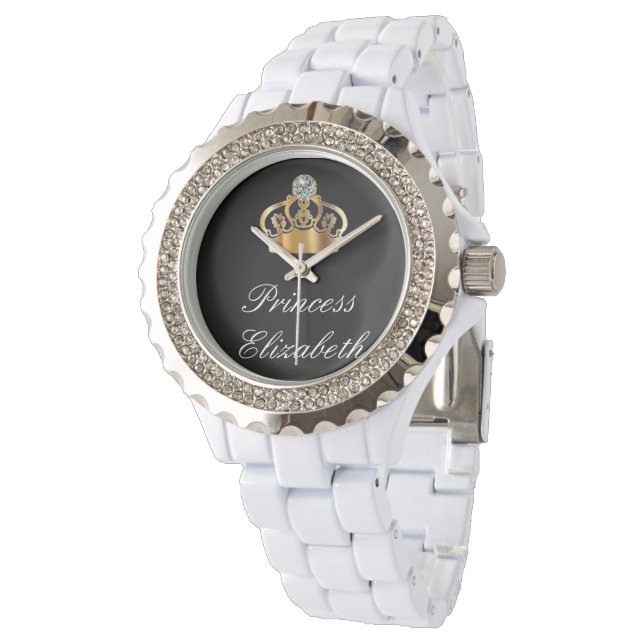 Royal Princess Monogram polshorloge Horloge (Gekanteld)