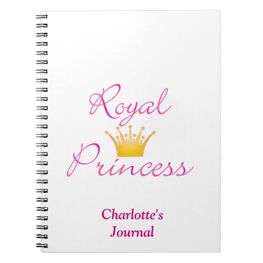 Royal Princess Notitieboek (Voorkant)