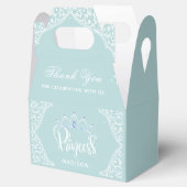 Royal Princess Party Blauw Bedankdoosjes (Geopend)