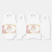 Royal Princess Pink Carriage Baby Favoriet Box Bedankdoosjes (Ongevouwen)