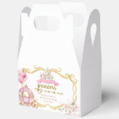 Royal Princess Pink Carriage Baby Favoriet Box Bedankdoosjes (Open)