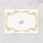 Royal Princess Pink Carriage Boeken voor Baby Informatiekaartje (Achterkant)