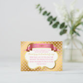 Royal Princess Pink Gold Crown Boek aanvragen Informatiekaartje (Staand voorkant)