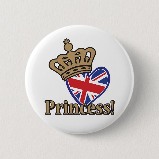 Royal Princess Ronde Button 5,7 Cm (Voorkant)