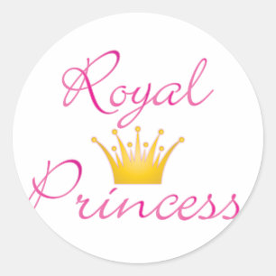 Royal Princess Ronde Sticker