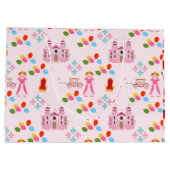 Royal Princess verjaardagsfeestje Groot Cadeauzakje (Achterkant)