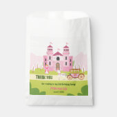 Royal Princess verjaardagsfeestje voor meisjes Bedankzakje (Voorkant)