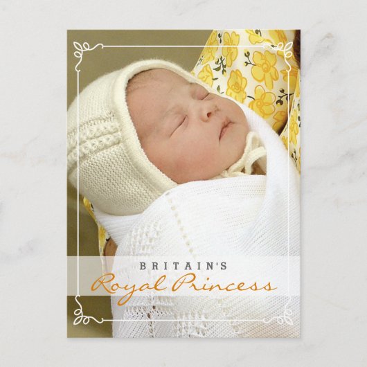 Royal Princess - William & Kate Briefkaart (Voorkant)