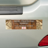 Royal Privateering Academy OFMD Bumpersticker (Op auto)