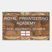 Royal Privateering Academy OFMD Sticker (Voorkant)