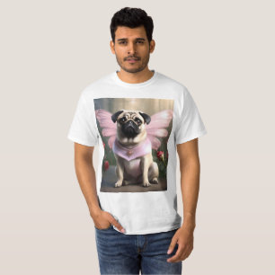 Royal Pug: De Prinses Sprookje van Betoverde Rijke T-shirt