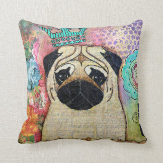 Royal Pug Pillow Kussen