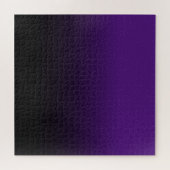 Royal Purple and Black Ombre Legpuzzel (Horizontaal)