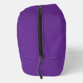 Royal Purple Monogram Dopp Kit With Custom Name Toilettasje (Rechts)
