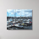 Royal Quays Marina Tyneside Canvas Afdruk (Voorkant)