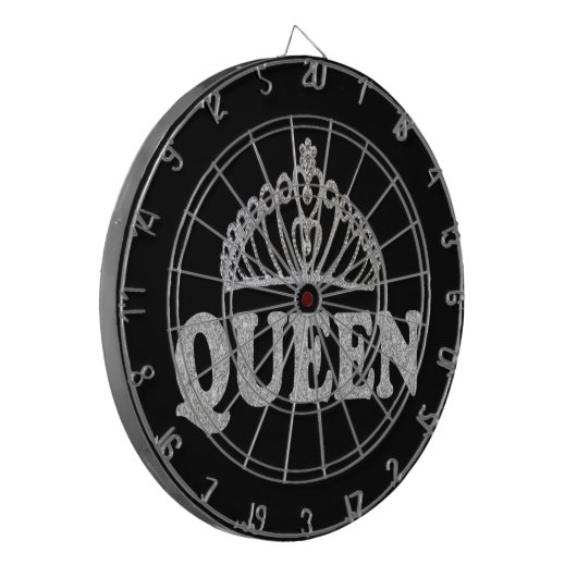 Royal Queen Crown Dartbord (Voorkant Links)