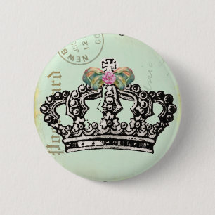 RoYaL QUeeN CRoWN Ronde Button 5,7 Cm