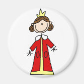 Royal Queen Stick figuur magneet (Voorkant)