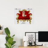 Royal Rabbit Poster (Thuiskantoor)