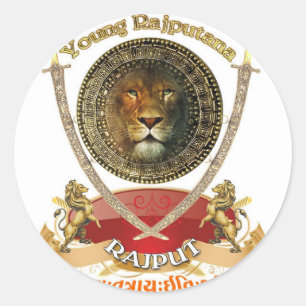 ROYAL RAJPUT RAJASTHAN RONDE STICKER