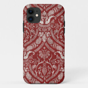 Royal Red Damask Case-Mate iPhone Case
