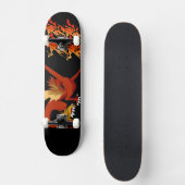 Royal Red Dragon Skateboard (Voorkant)