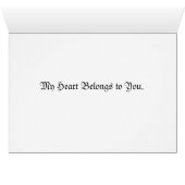 Royal Red Heart (Binenzijde Horizontaal (Onderkant))