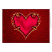 Royal Red Heart (Voorkant Horizontaal)