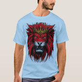 Royal Red Lion T-shirt - King of the Oerwoud Artwo (Voorkant)