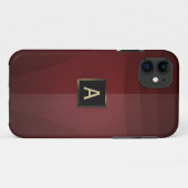 Royal Red Steel Iron Armor iPhone 5 Hoesje (Achterkant (horizontaal))