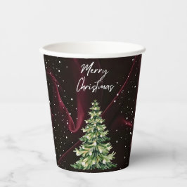 Royal Red Velvet Christmas Papieren Bekers