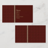 Royal Red Visitekaartje (Voorkant / Achterkant)