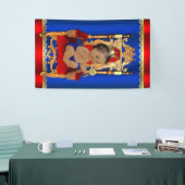 Royal Regal Fancy Etnisch Prince Boy Baby shower Spandoek (Beurs)