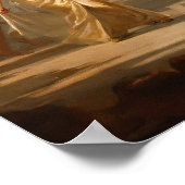 Royal Relaxation: Cleopatra met Twins Schilderen Poster (Hoek)