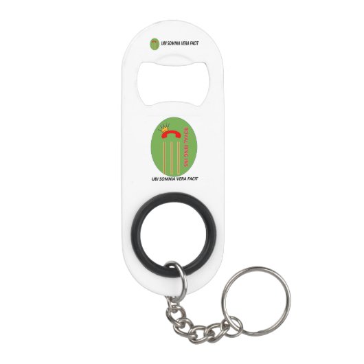 Royal Ringins Bottle Opener Mini Flessenopener (Achterkant)