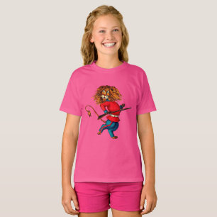 Royal Roar: Britse leeuw retro grappig T-shirt